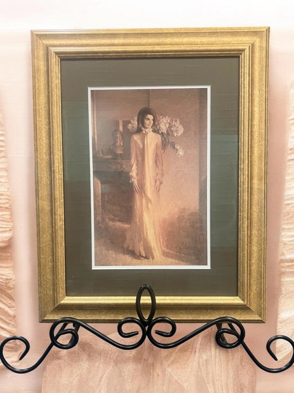 First Lady Jacqueline Kennedy By Artist Aaron Shikler.